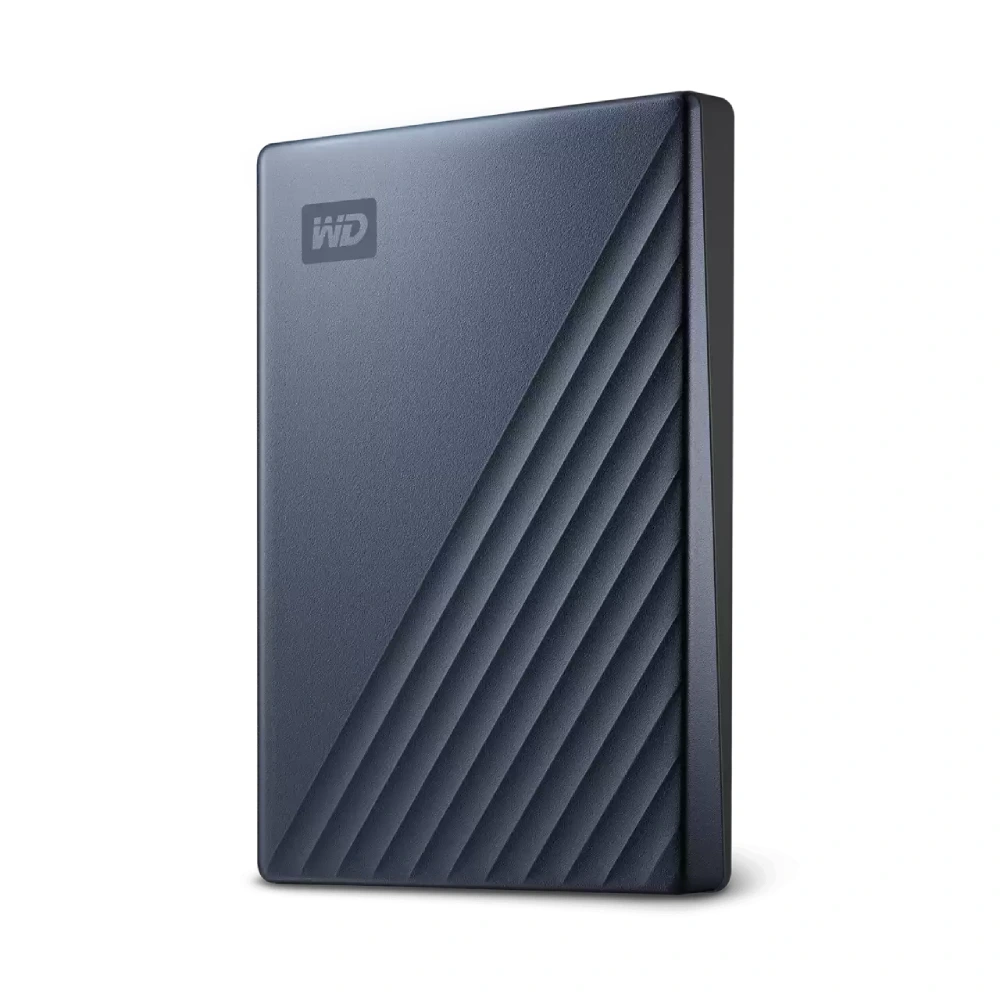 WD External Type-C Hard Disk My Passport Ultra 2TB Blue view 3